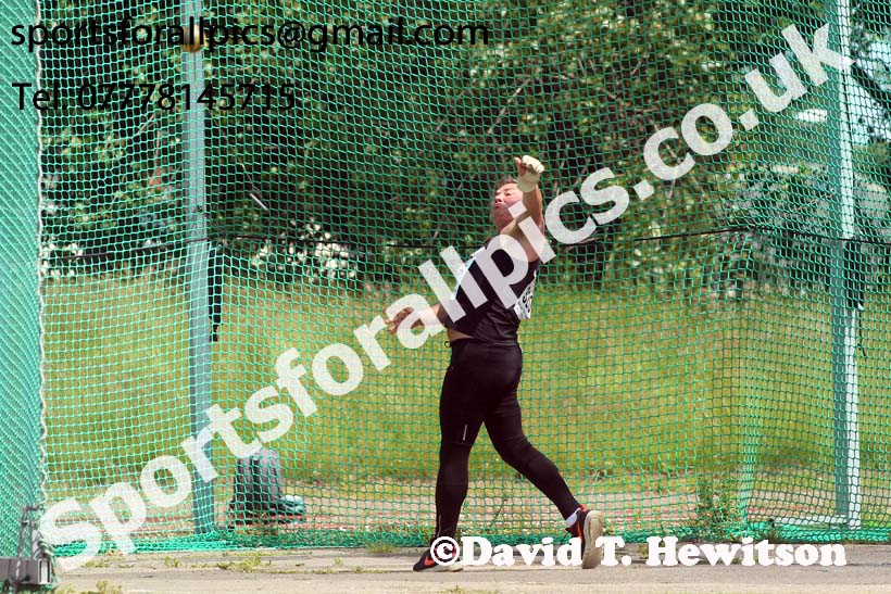 Mens hammer, 2019 NEMA Track and Field Champs, Monkton. Photo:  David T. Hewitson/Sports for All Pics